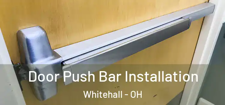  Door Push Bar Installation Whitehall - OH
