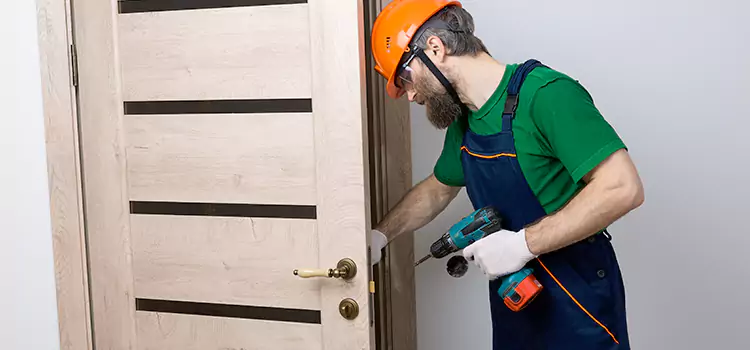 Replace Internal Door Handle with Lock Whitehall